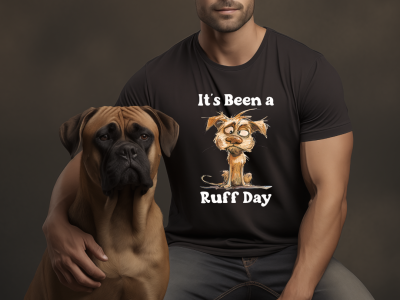 It’s Been a Ruff Day Shirt – Funny Dog Lover Tee for Pet Parents